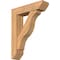 Ekena Millwork Funston Slat Smooth Bracket w/ Offset Brace, Western Red Cedar, 7 1/2"W x 30"D x 38"H BKT0806X30X38FST06SWR - alternate 1